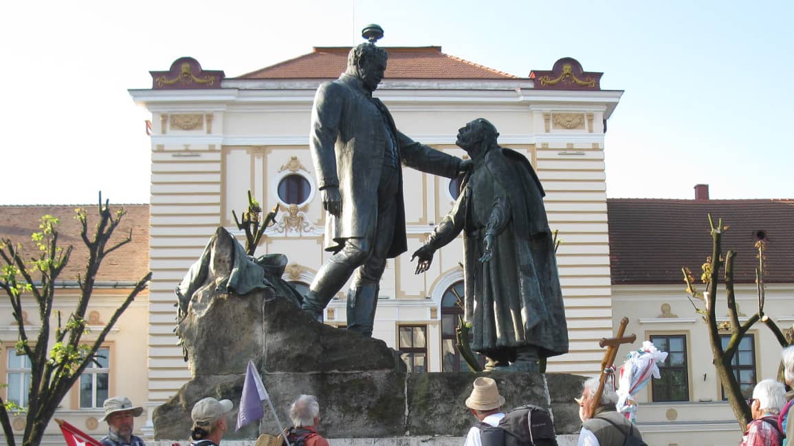 Statue of Miklós Wesselényi