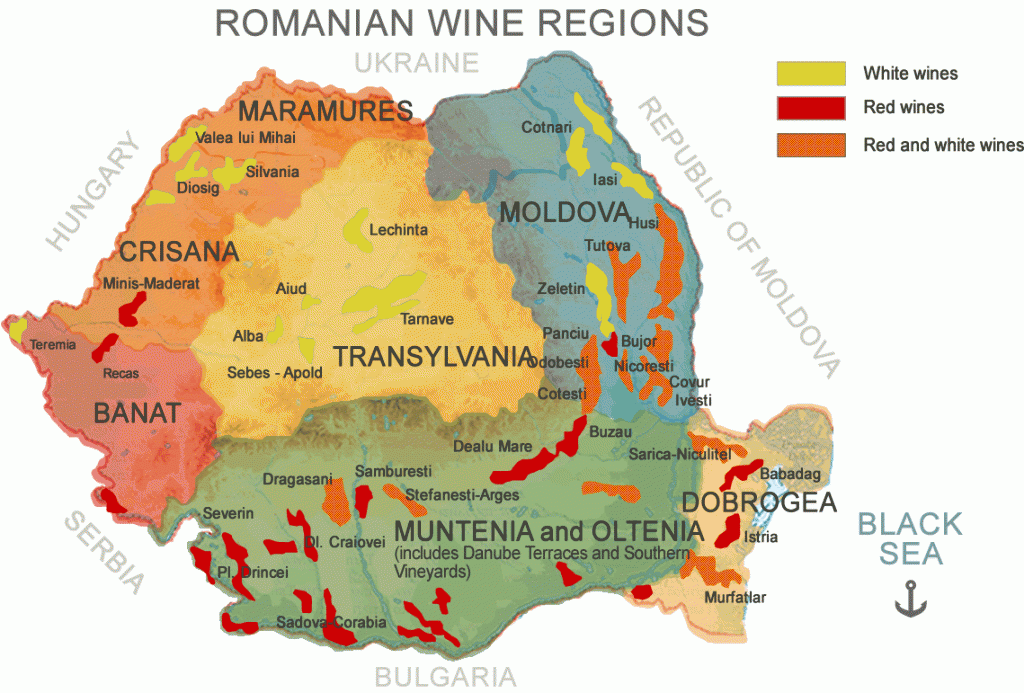Romanian WIne Regions