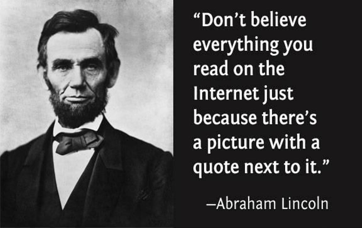 Lincoln Quote