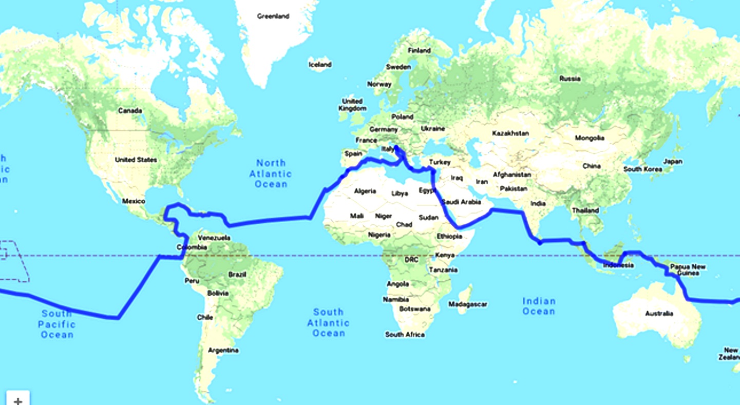 Planned route of the Hargita