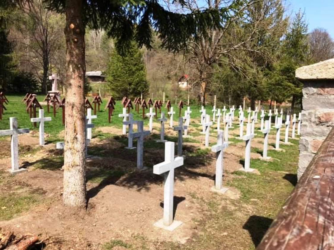 Hungarian Military Graveyard in the Úz Valley