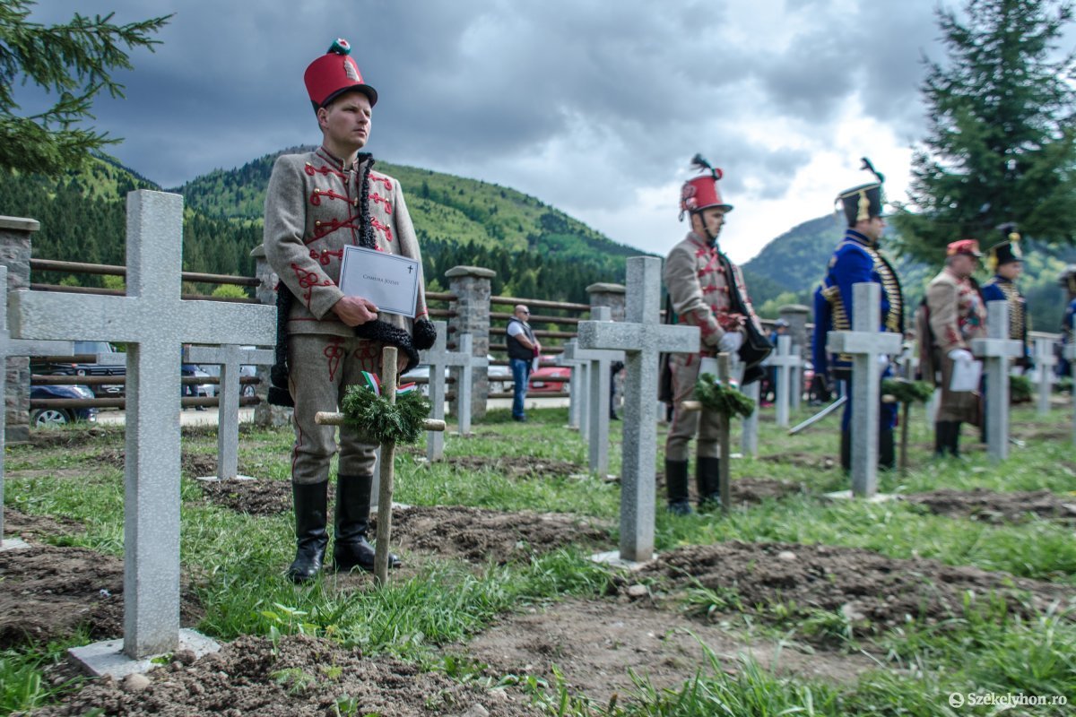 Dressed as Hussars