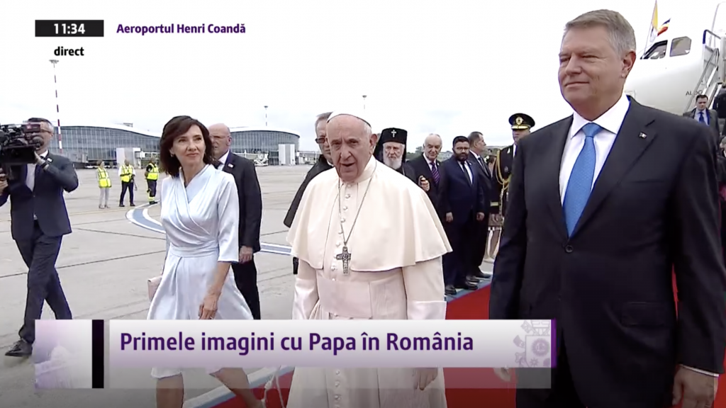 Pope in Romania 