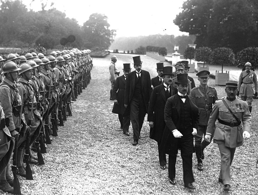 Trianon Treaty at Versailles