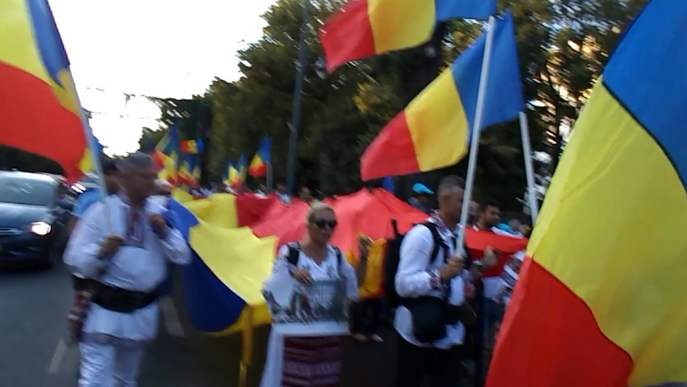 Romanian extremists commemorate
