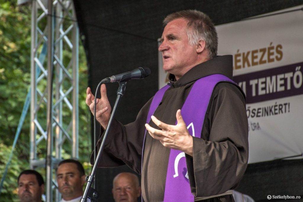 Franciscan monk Csaba Böjte