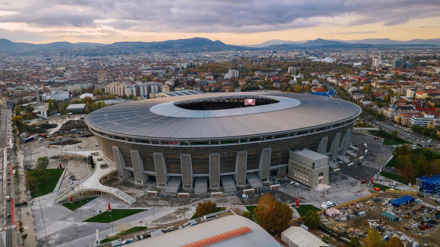 Puskás Arena in Budapest