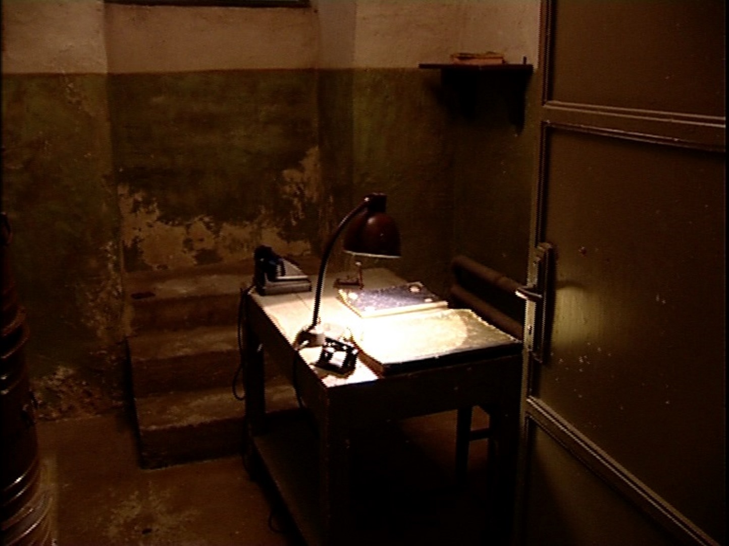Reconstructed interrogation room