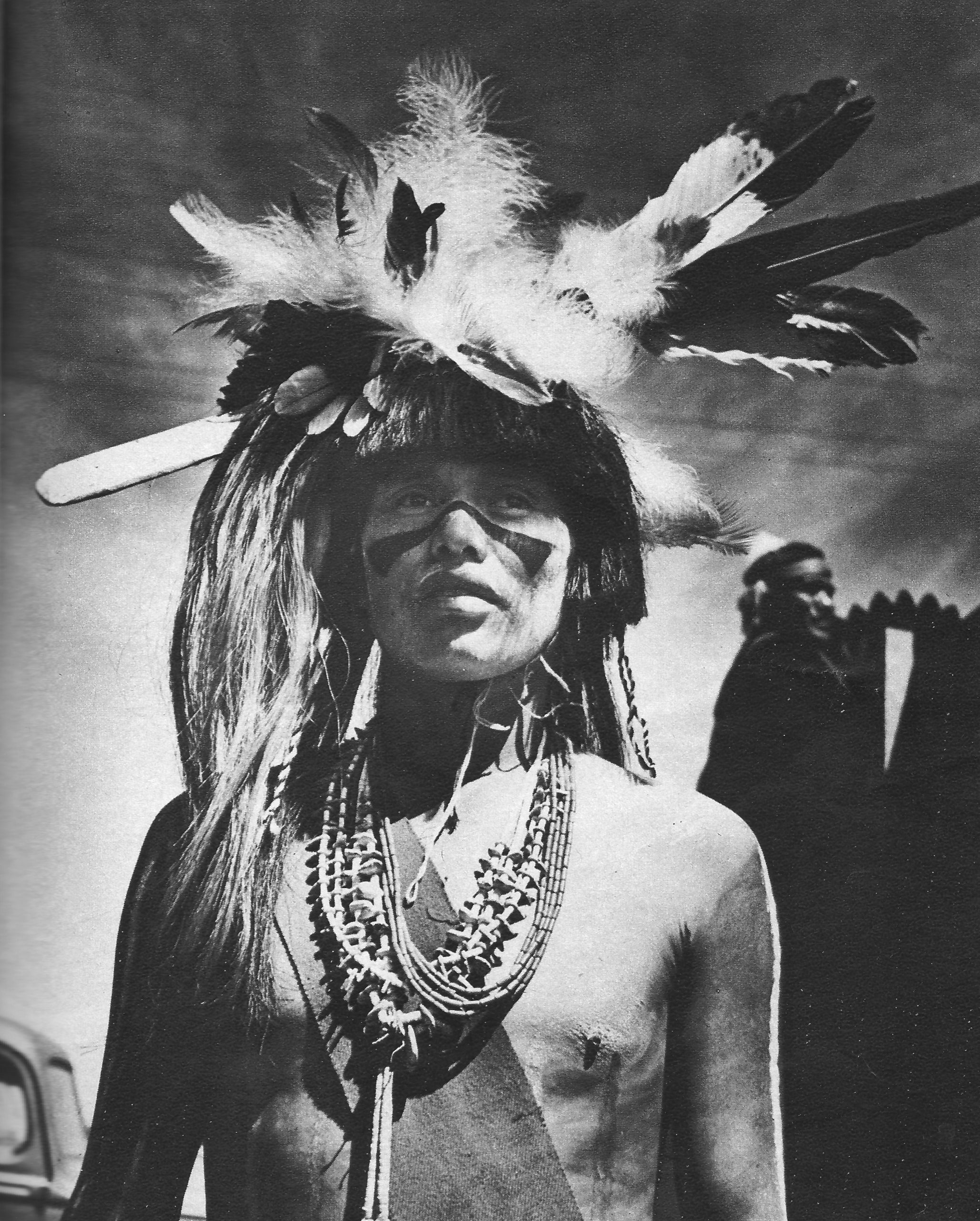 Pueblo Indian warrior