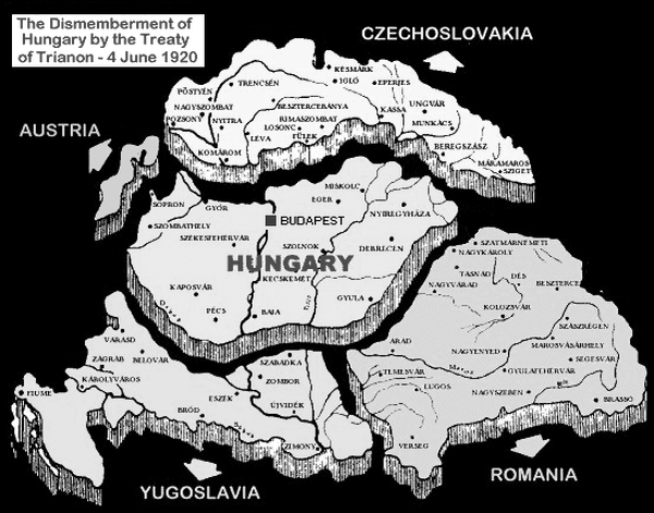 Post-Trianon Treaty Hungary