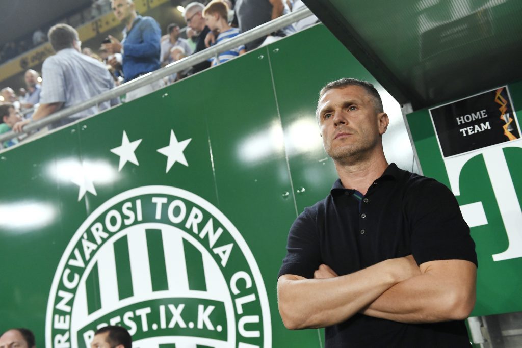 Laszlo Boloni About To Replace Serhiy Rebrov At Ferencvaros Transylvania Now