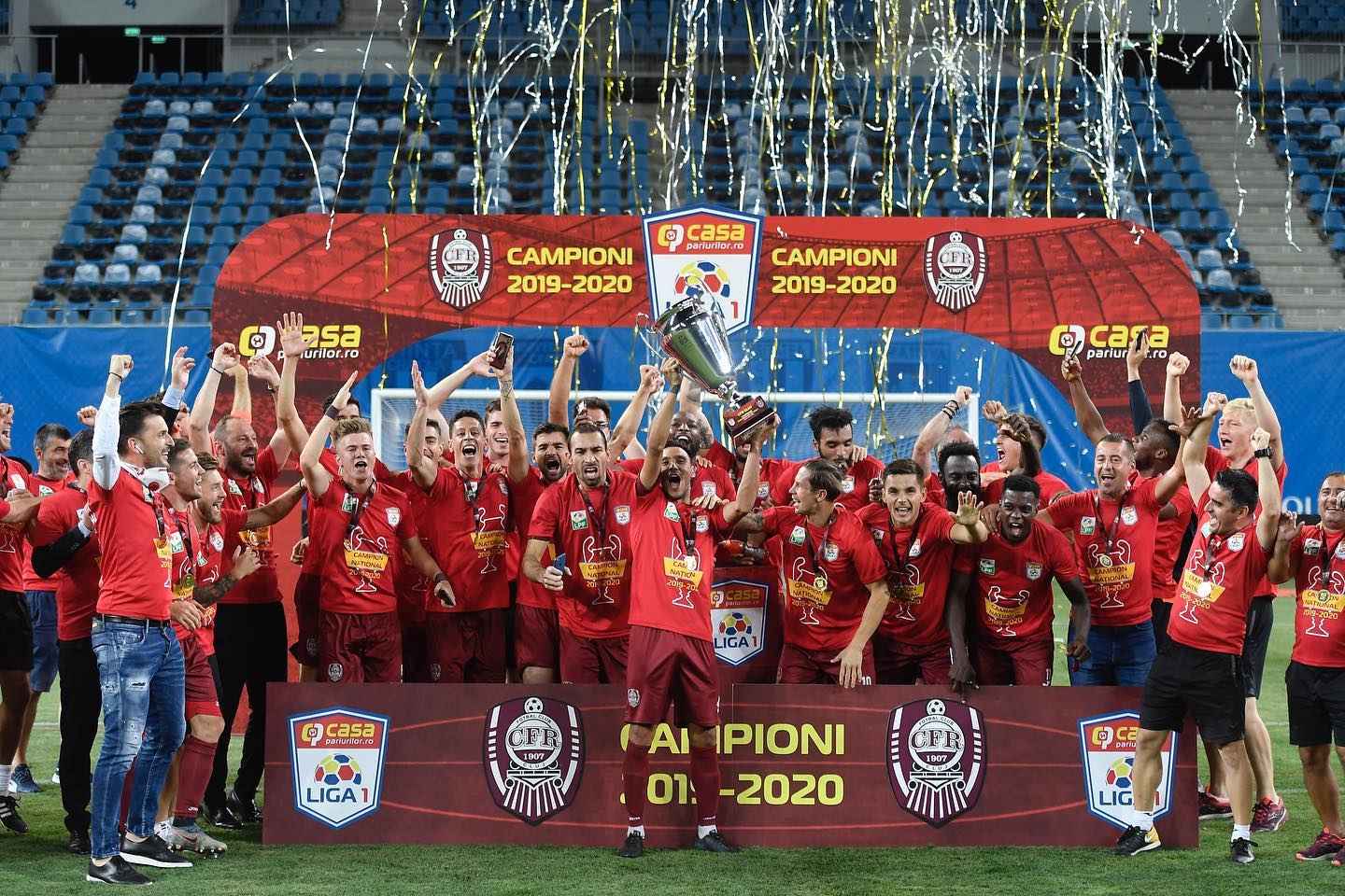 CFR wins Liga 1 for the third time in a row - Transylvania Now